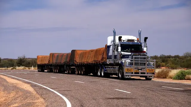 Road Train Truck Australia